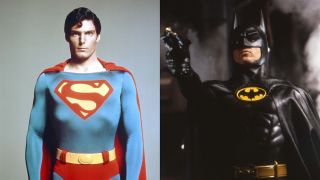 克里斯托弗·里夫的超人和迈克尔·基顿的蝙蝠侠