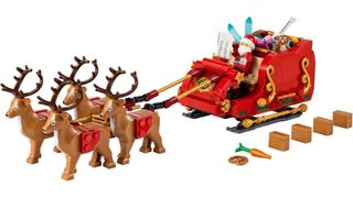 Lego Santa's Sleigh product shot for Cyber Monday deal