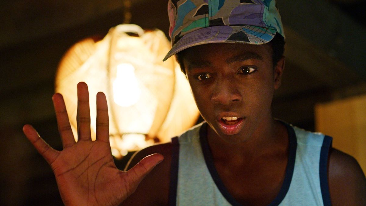 Caleb McLaughlin as Lucas Sinclair in Stranger Things season 3
