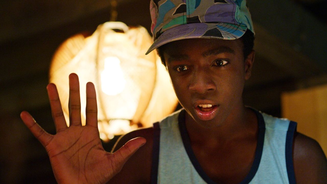 Caleb McLaughlin as Lucas Sinclair in Stranger Things season 3