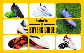 Best football boots under 50 composite image with all six boots included in the article