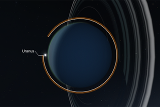 Uranus in Star Chart for VR