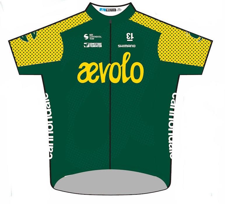 The 2021 Aevolo team jersey