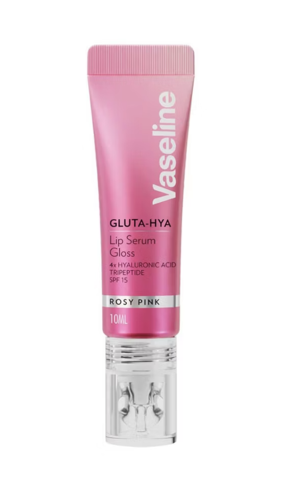 Vaseline Gluta-Hya Lip Serum Gloss Rosy Pink