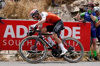 Bryan Coquard of France and Team Cofidis competes during the 23rd Santos Tour Down Under 2023 - Stage 3