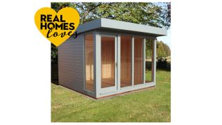 best garden shed: Crane 3 x 3m Garden Studio, blue