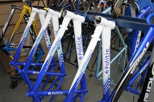 The contract to supply police bikes must be worth a few euros...