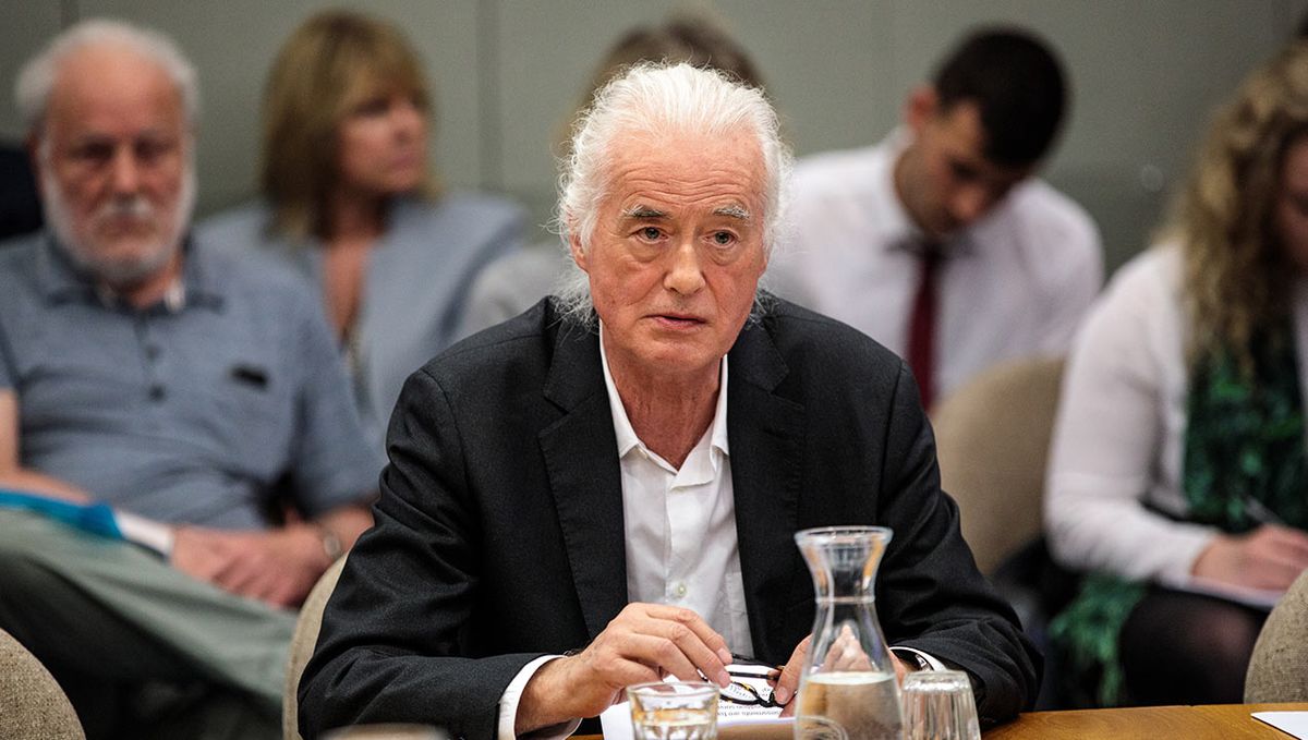 Jimmy Page at Kensington Town Hall