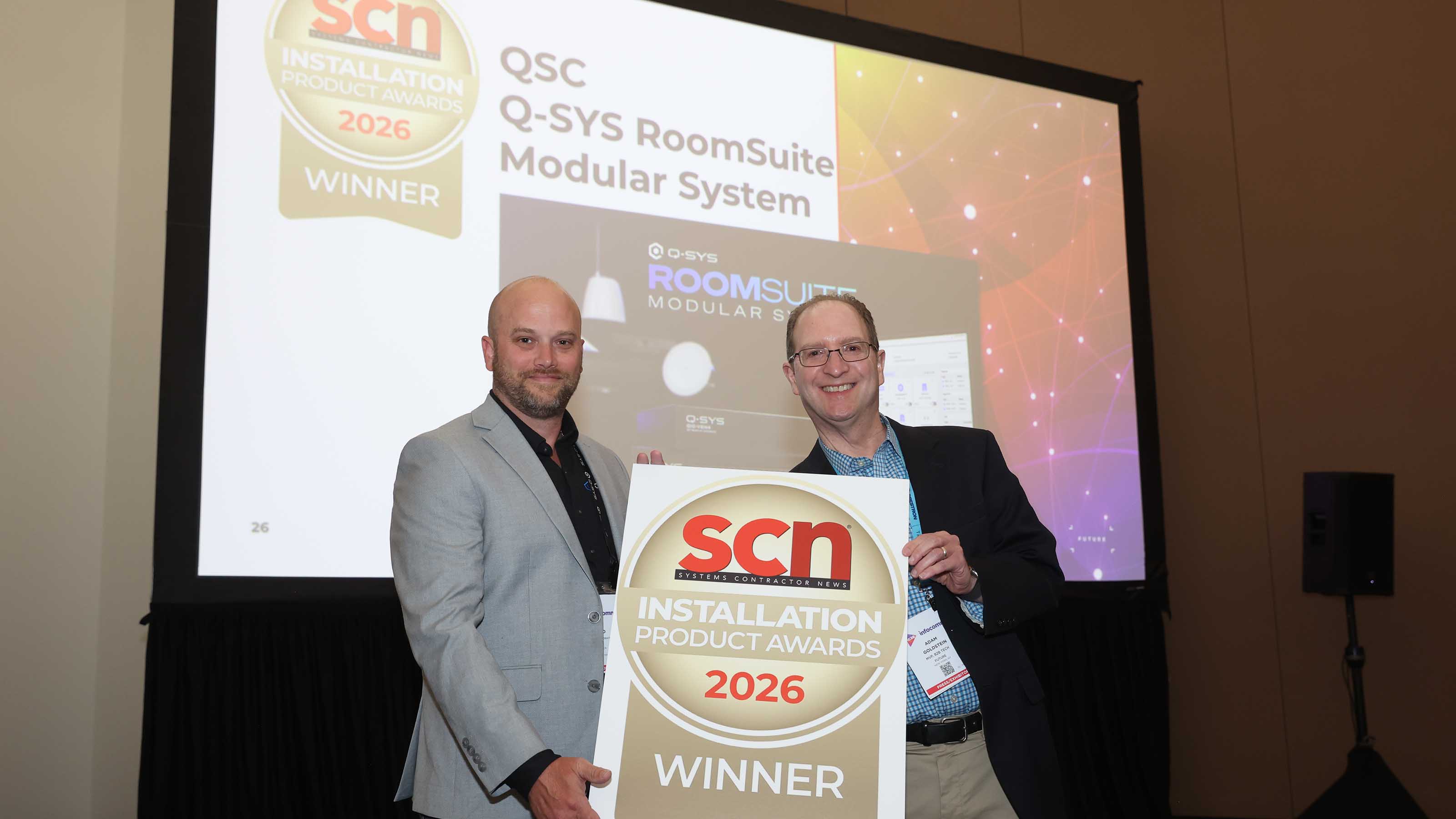Installation Product Awards 2026 QSC