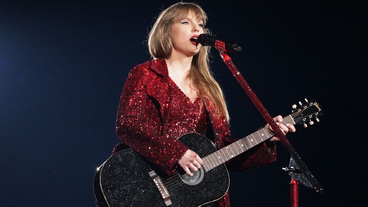 Taylor Swift performs onstage during &quot;Taylor Swift | The Eras Tour&quot; at Tokyo Dome on February 7, 2024 in Tokyo, Japan. 