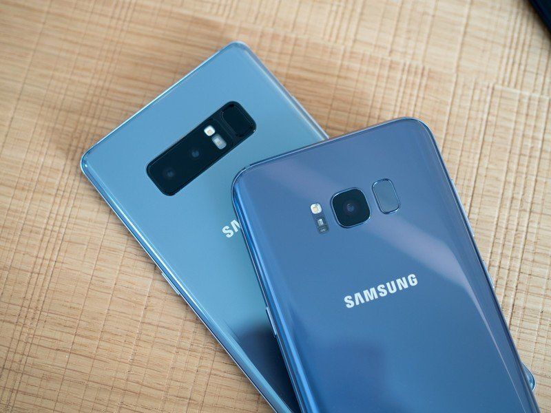 Galaxy Note 8 vs. Galaxy S8+
