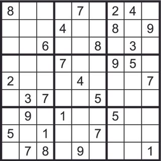 Sudoku puzzle