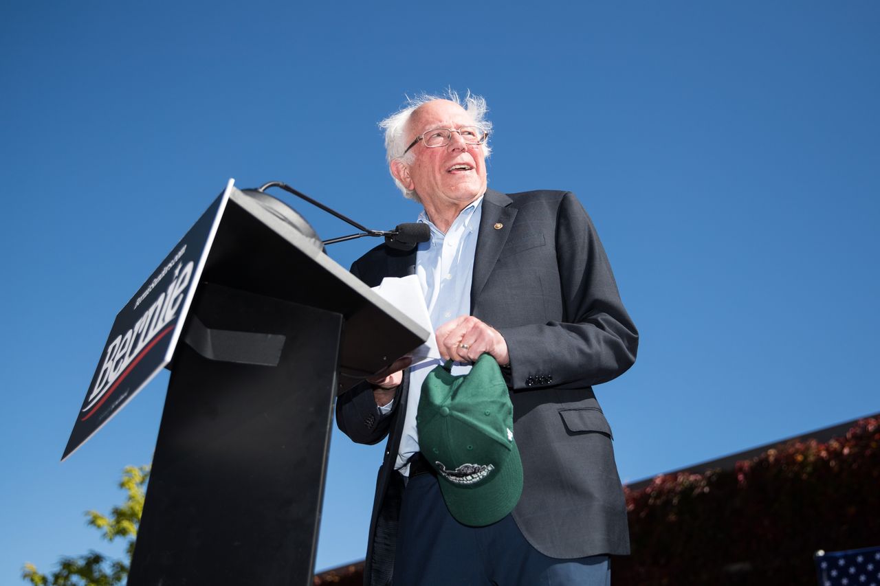 Bernie Sanders in New Hampshire