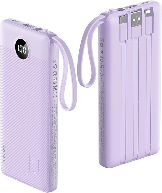 VRURC, Portable Charger Power Bank