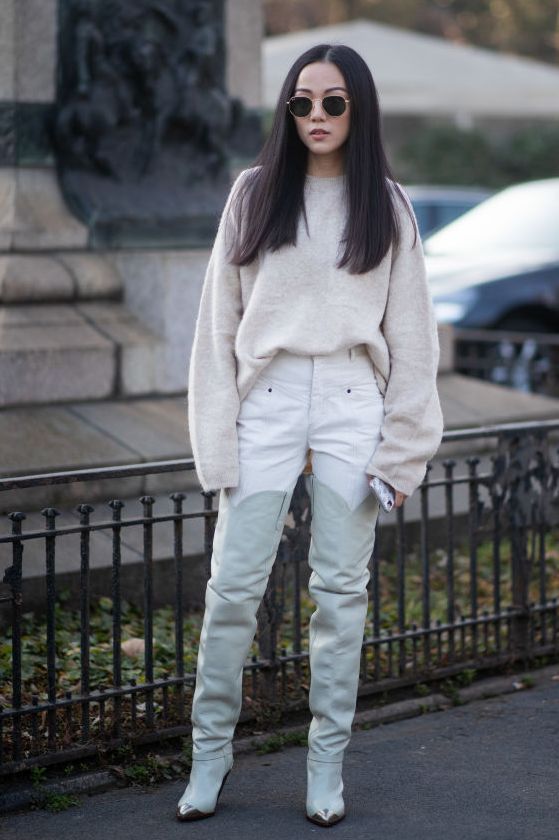 5 Ways To Wear Thigh-High Boots This Winter - Fashionista