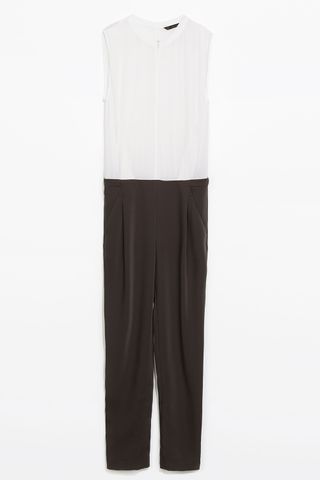Zara Long Two-Tone Jumpsuit, £59.99