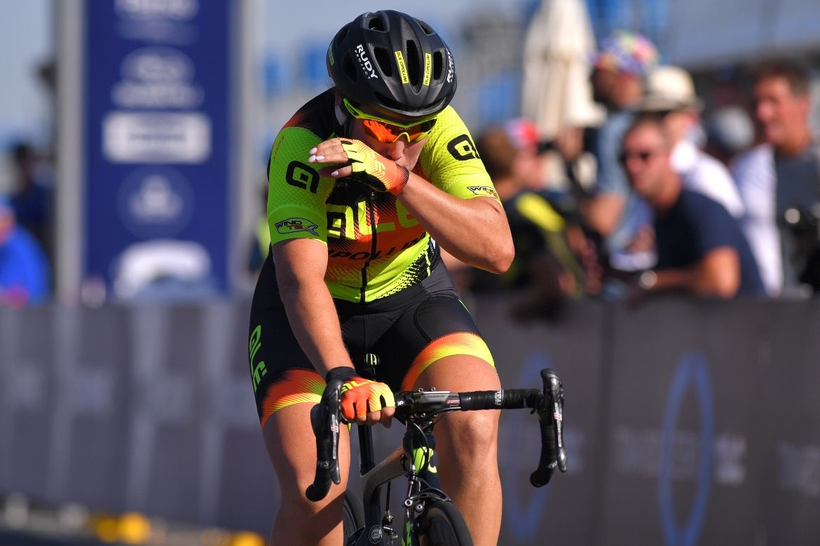 Chloe Hosking finished runner-up in the sprint classification