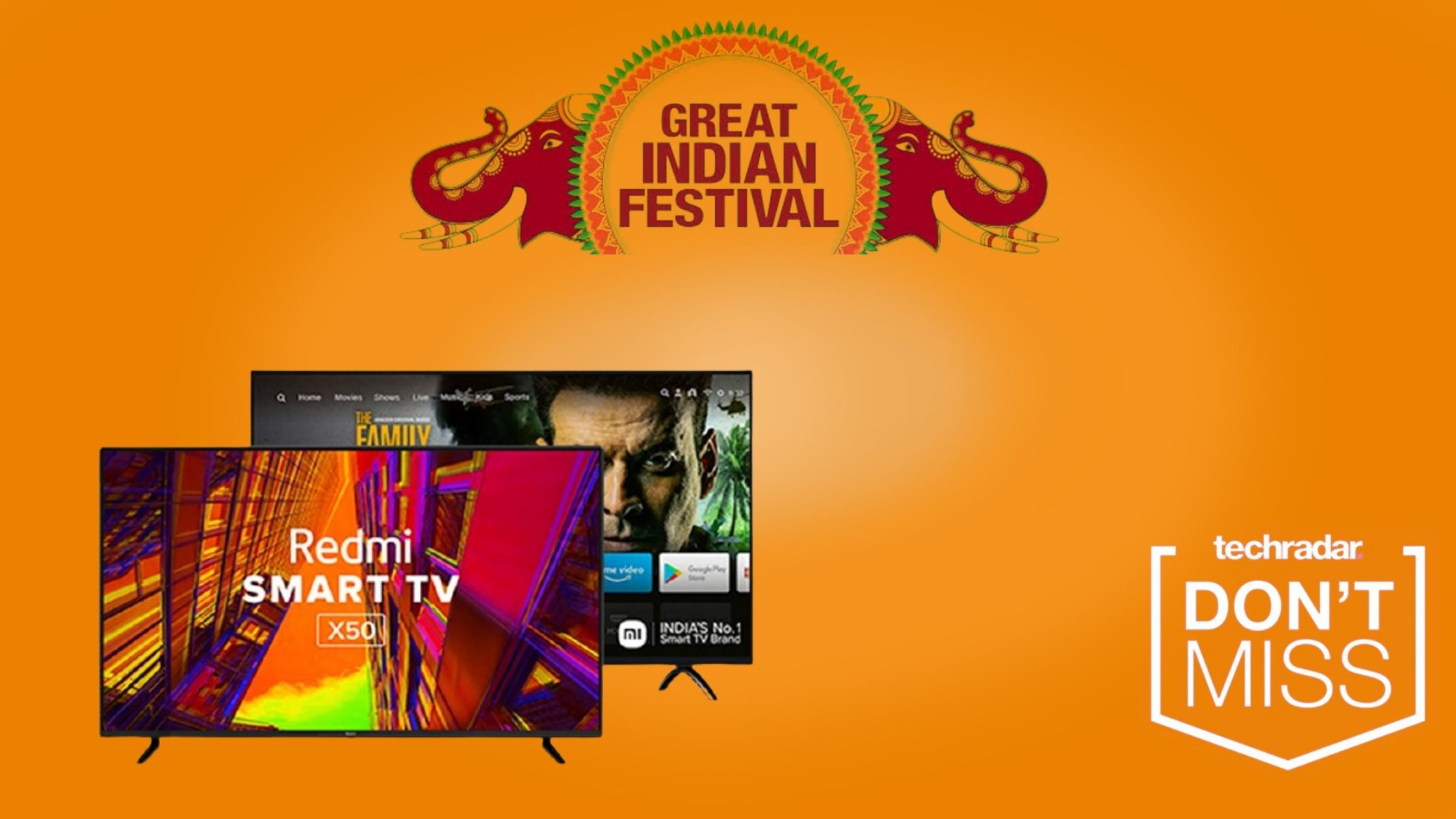 Great Indian Festival 2021: 10 Best-Selling Smart TVs From Rs 40,000  To Rs 80,000