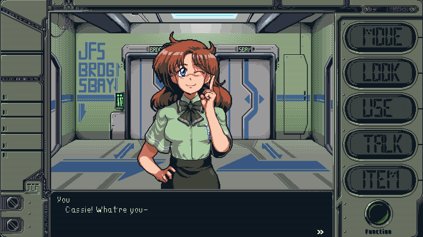 Stories From Sol: The Gun-Dog, '80s anime style pixel art