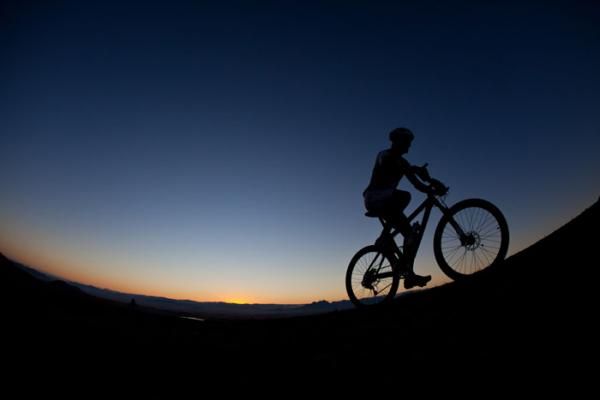 Christoph Sauser and Burry Stander of 360NE Songo Specialized during the Prologue of the 2012 Absa Cape Epic Mountain Bike stage race held at Meerendal Wine Estate in Durbanville outside Cape Town, South Africa