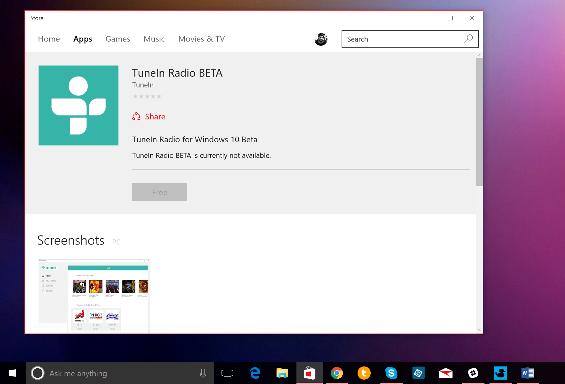 Радио для Windows 10. World Radio for Windows 10. Appear 10