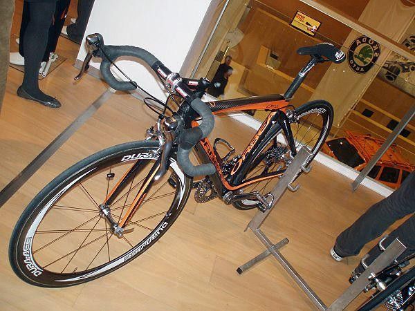 The team bike the 2008 Orbea Orca