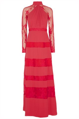 Alice By Temperley Regalia Lace And Georgette Gown, £525