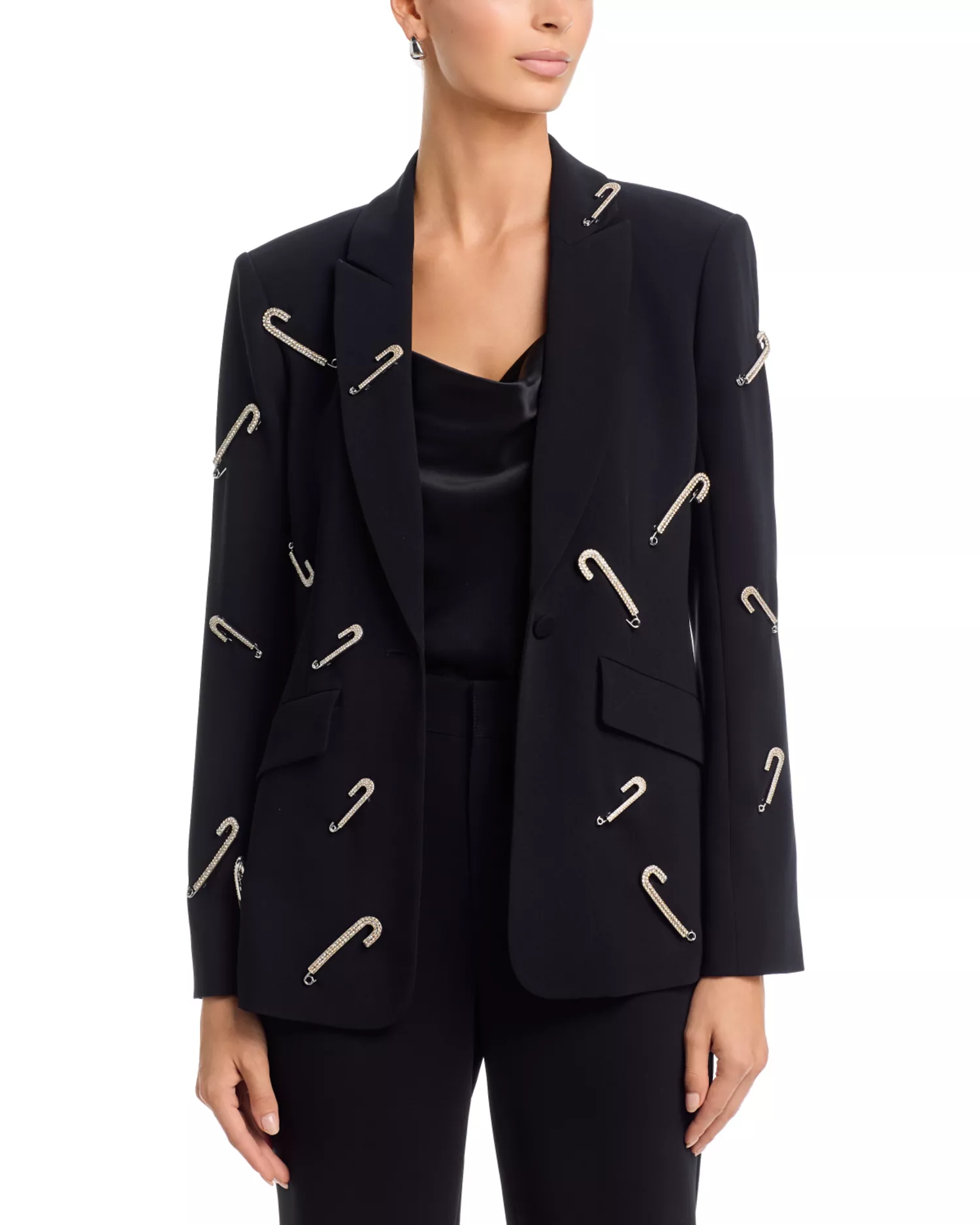 All Over Safety Pin Charlee Blazer - Exclusive