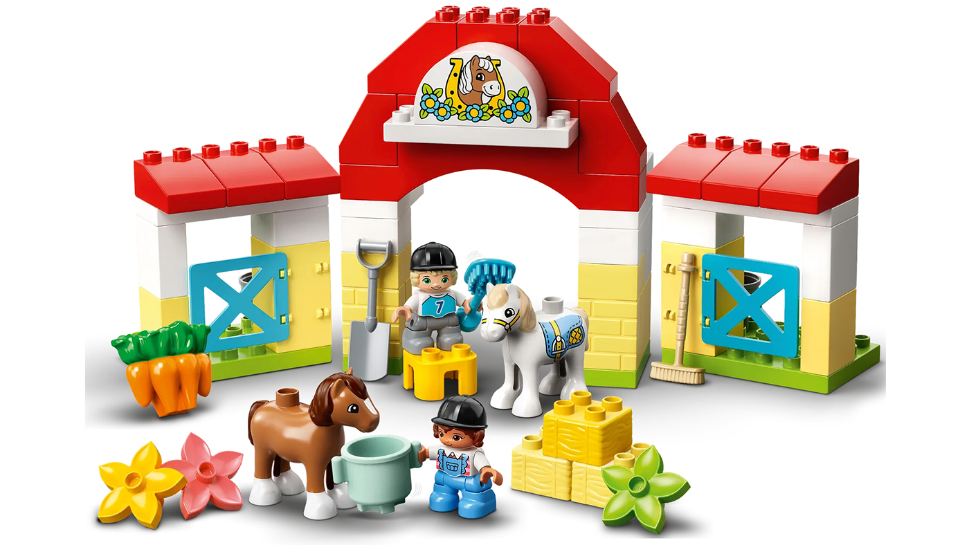Duplo Horse Care Set