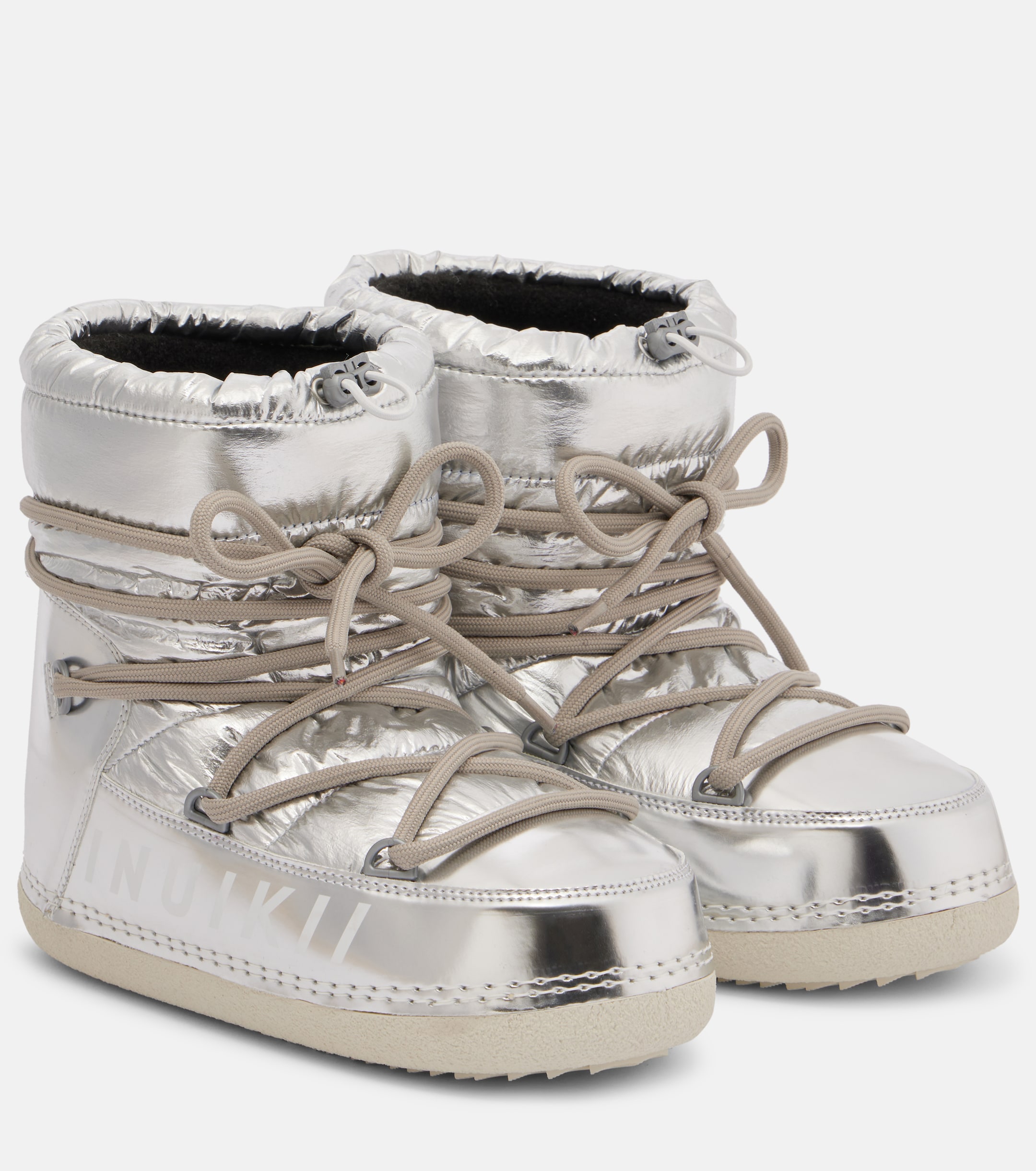 inuikii snow boots silver