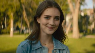 Talia Ryder smiling in Hello, Goodbye and Everything in Between movie