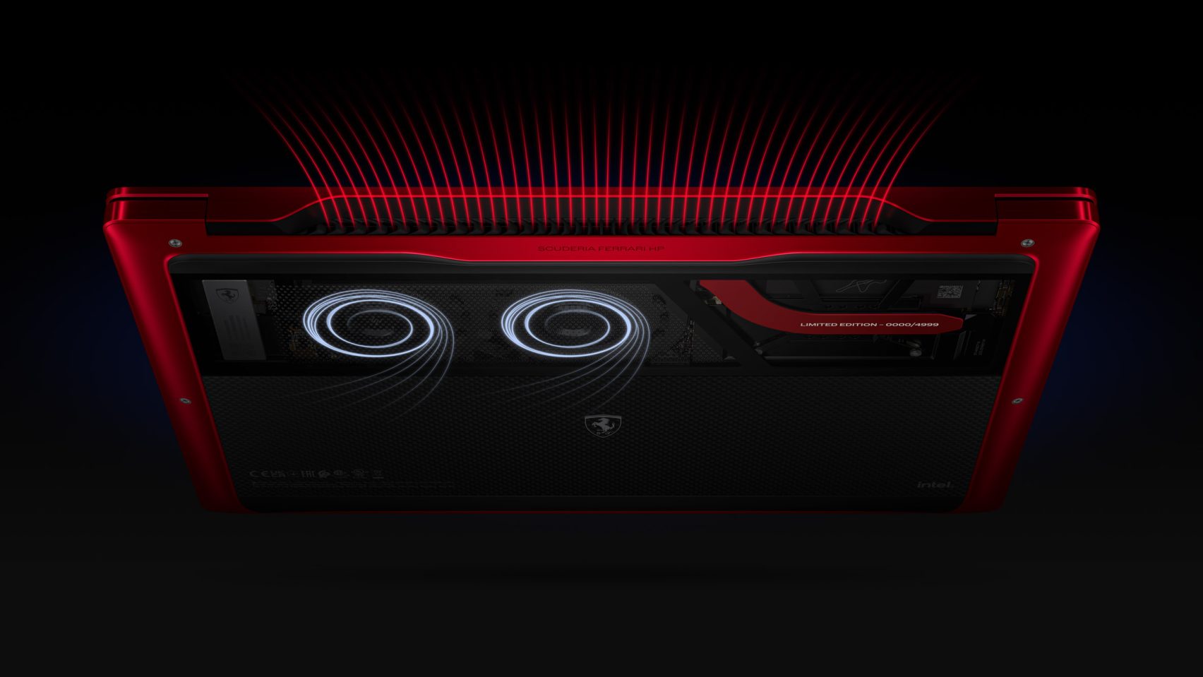 HP Limited Edition Scuderia Ferrari AI PC