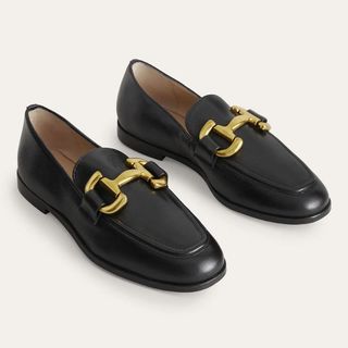 snaffle front loafers