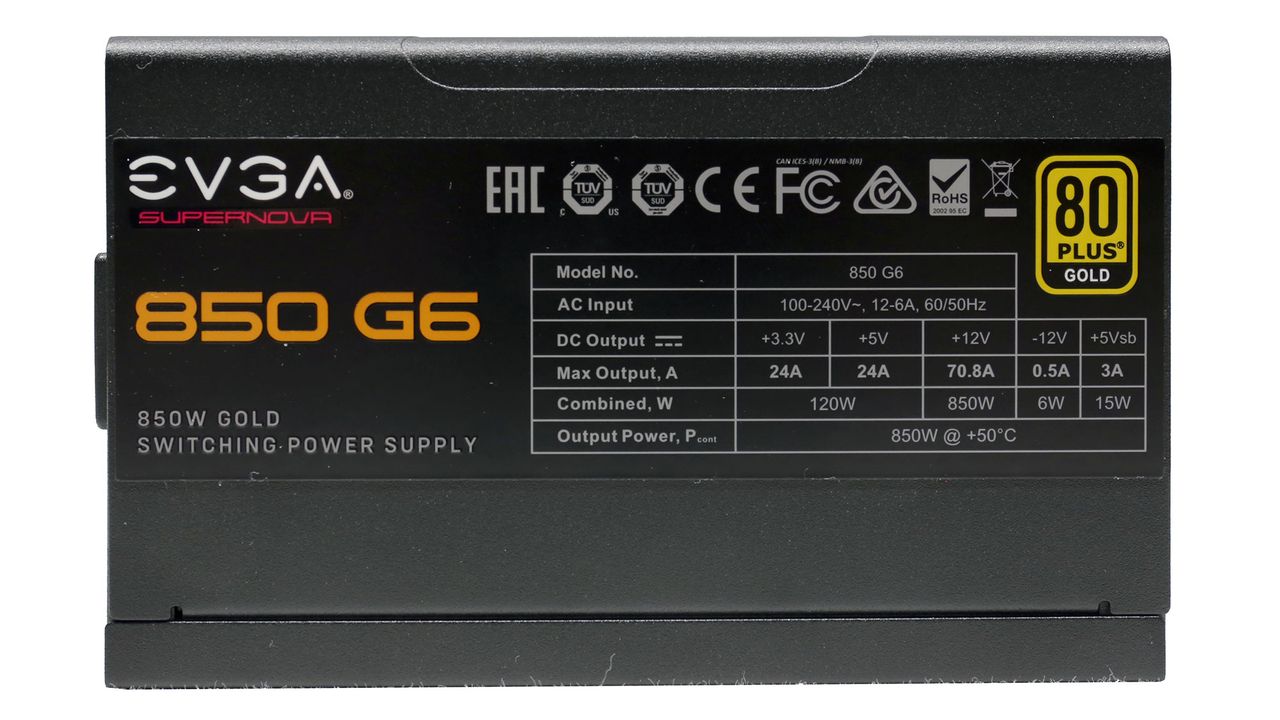 EVGA 850 G6