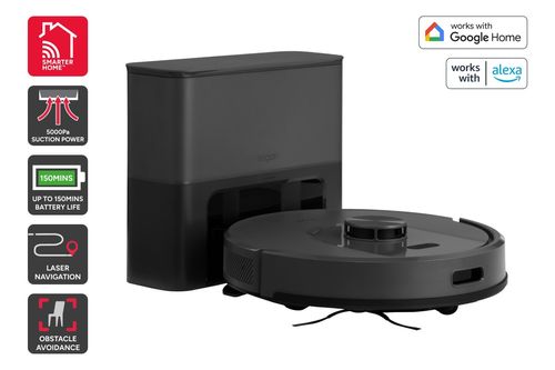 Smarterhome LX16 Pro Robot Vacuum Cleaner and Mop with Auto-Empty Dock (graphite)