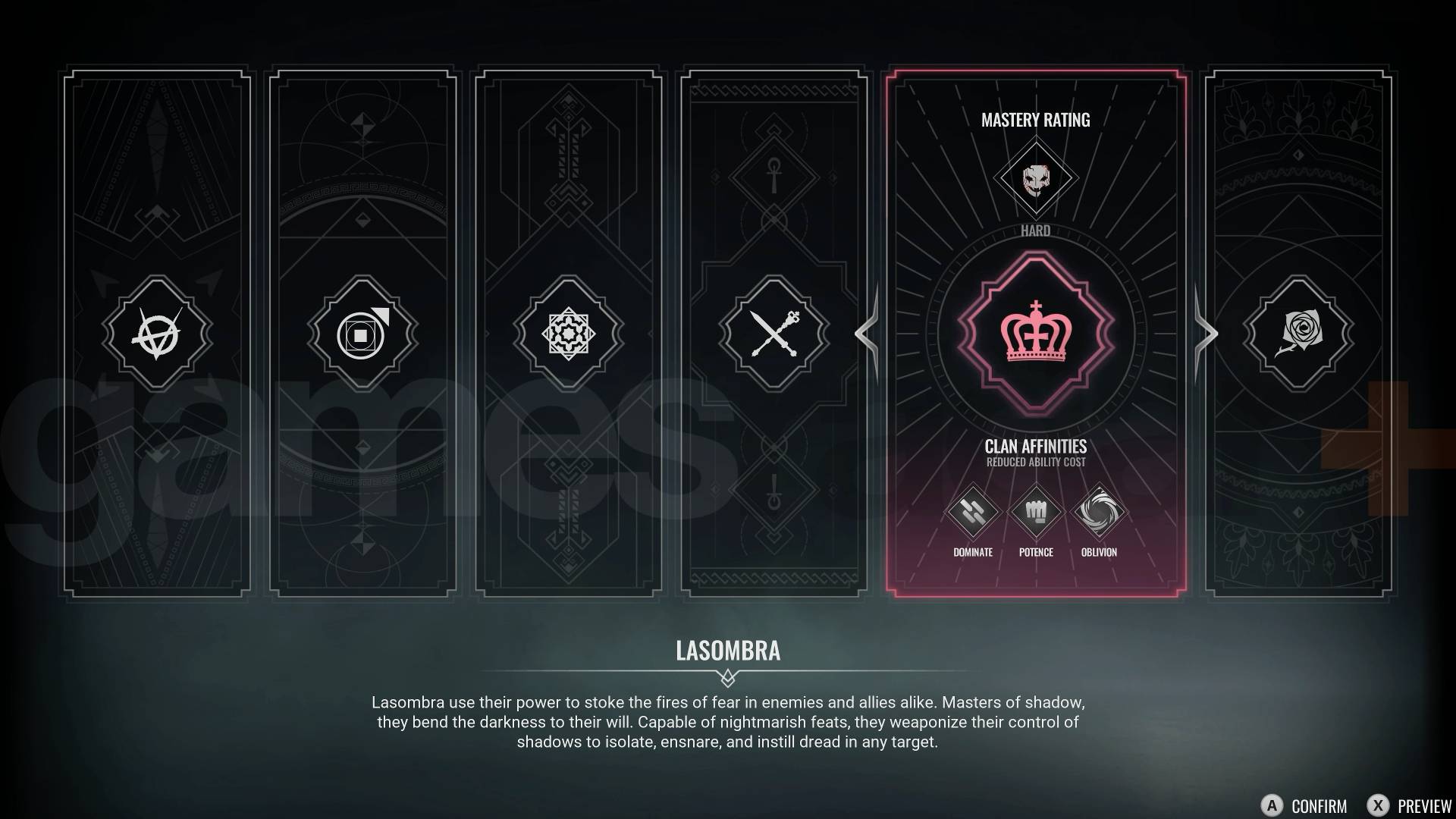 Bloodlines 2 Lasombra clan