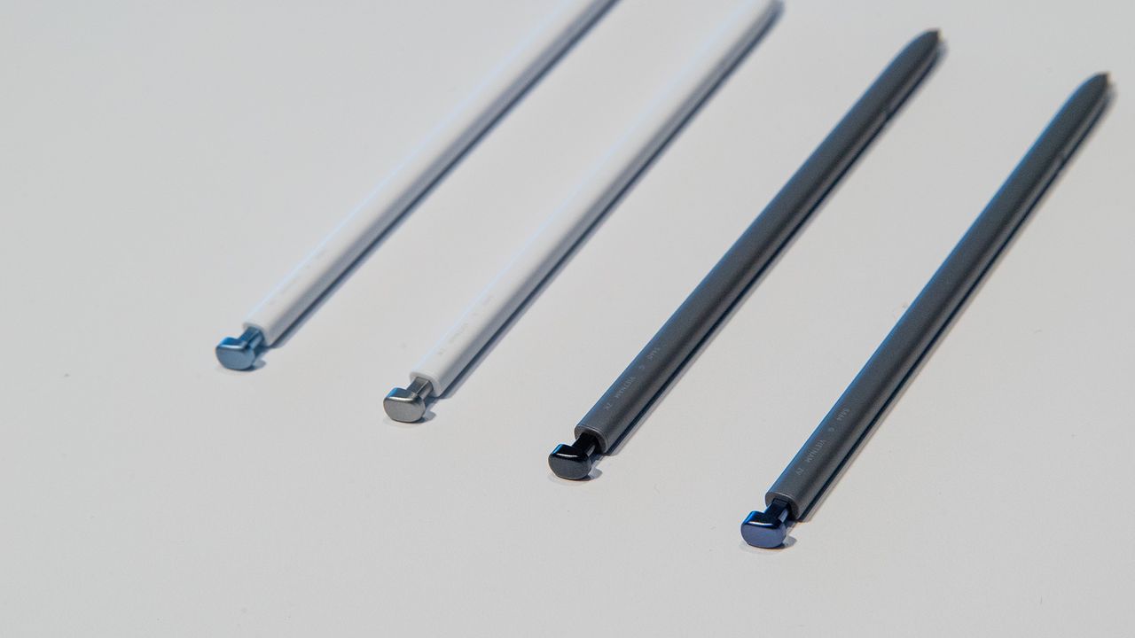 All four Samsung Galaxy S26 Ultra S Pen colors