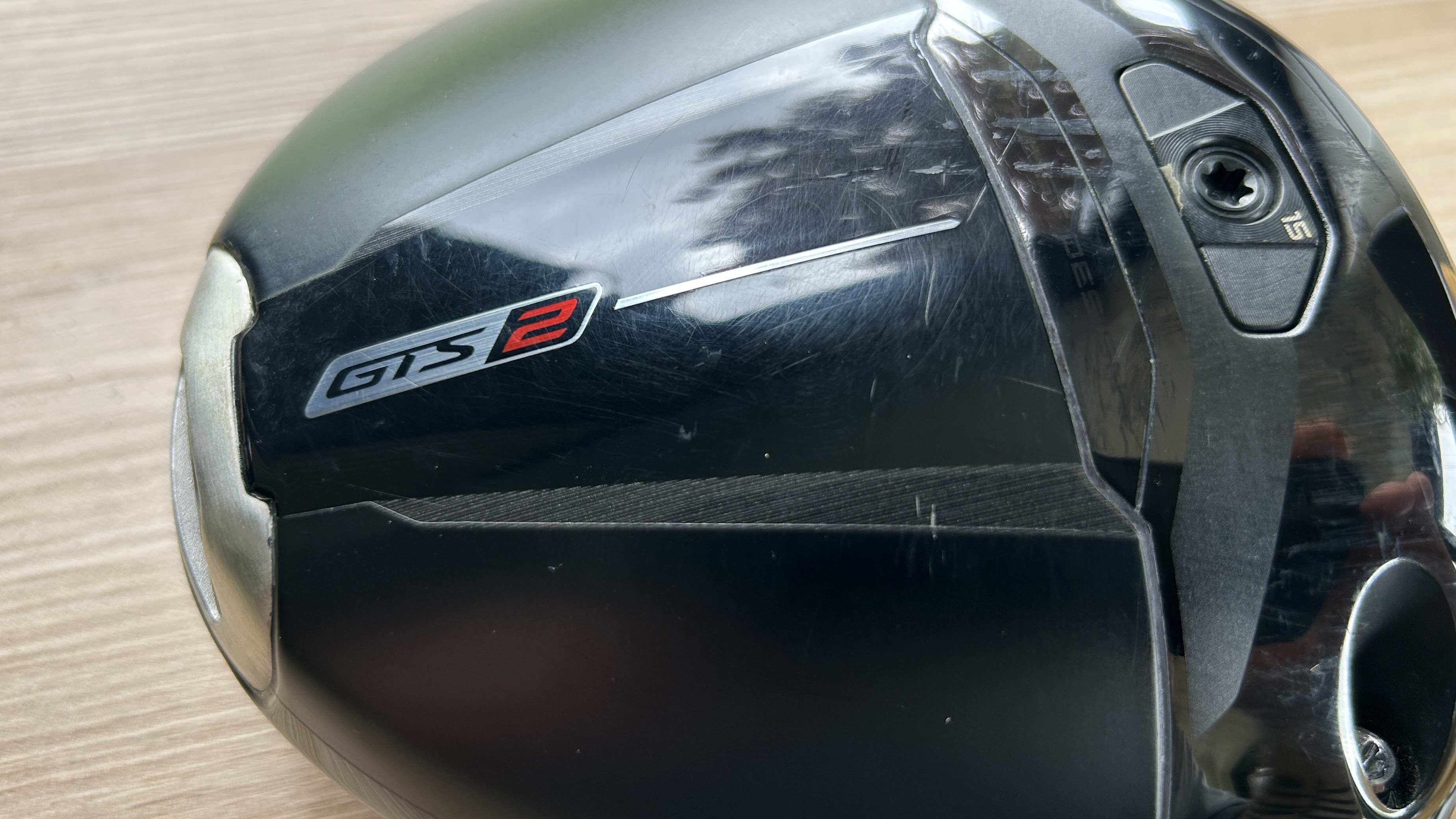Photo of the Titleist GTS2 Driver marked up