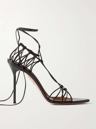 + Alex Rivière 105 Cutout Leather Sandals