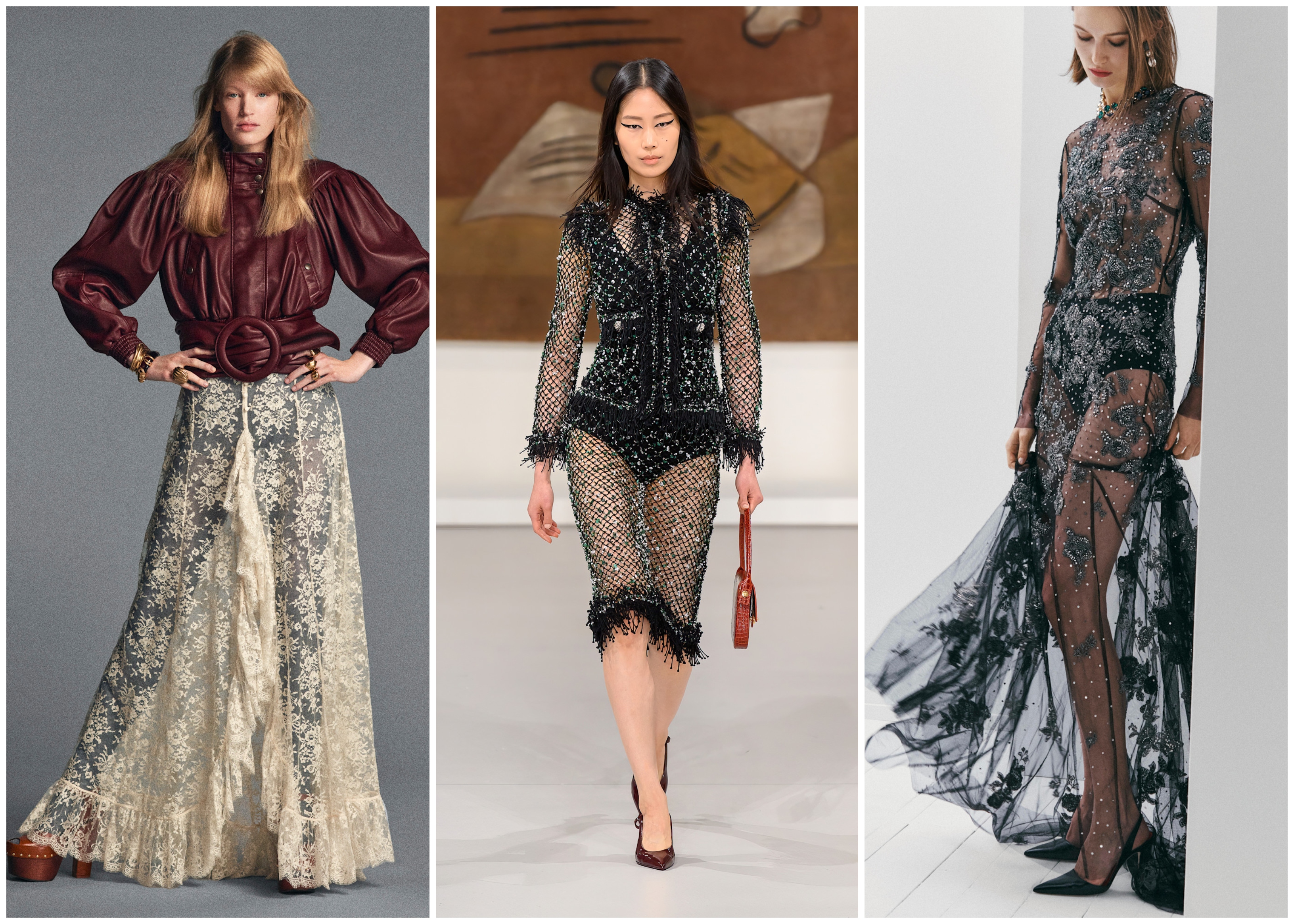 photos from the pre-fall 2026 collections of Chlo&amp;eacute;, Chanel, and Carolina Herrera.