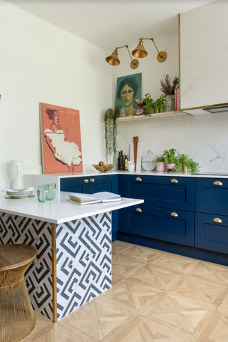 Blue kitchens – 27 navy, cobalt, periwinkle and teal ideas