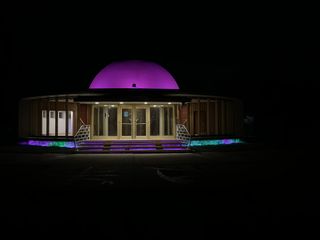 Queen Elizabeth Planetarium exterior.