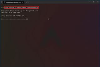 DISM RestoreHealth on Windows 10