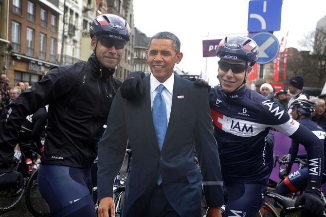 Who knew that US President Obama was a Spring Classics fan?