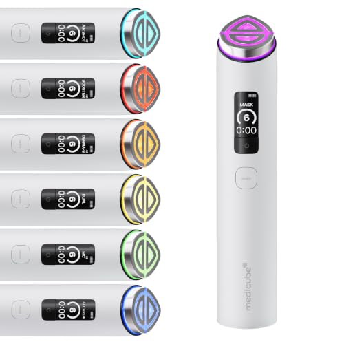 Medicube Booster Pro X2&amp;trade; - 7 in 1 Glow Beauty Device, 2x Glow Care, White