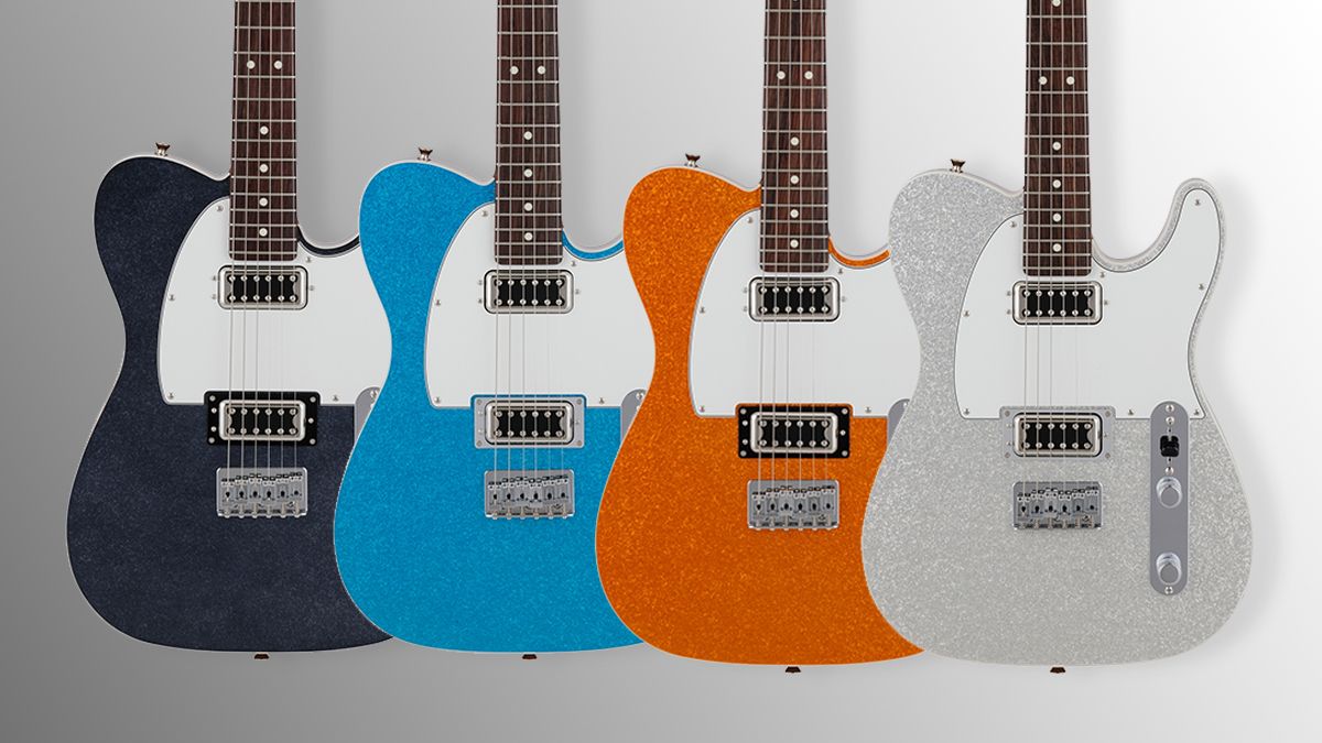 Fender Japan does its best Gretsch impression with uber-sparkly