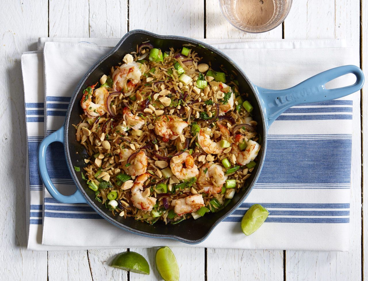 prawn rice stir fry