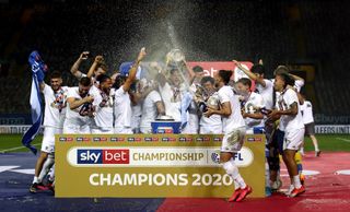 Leeds ended last season with six straight wins to seal the Championship title