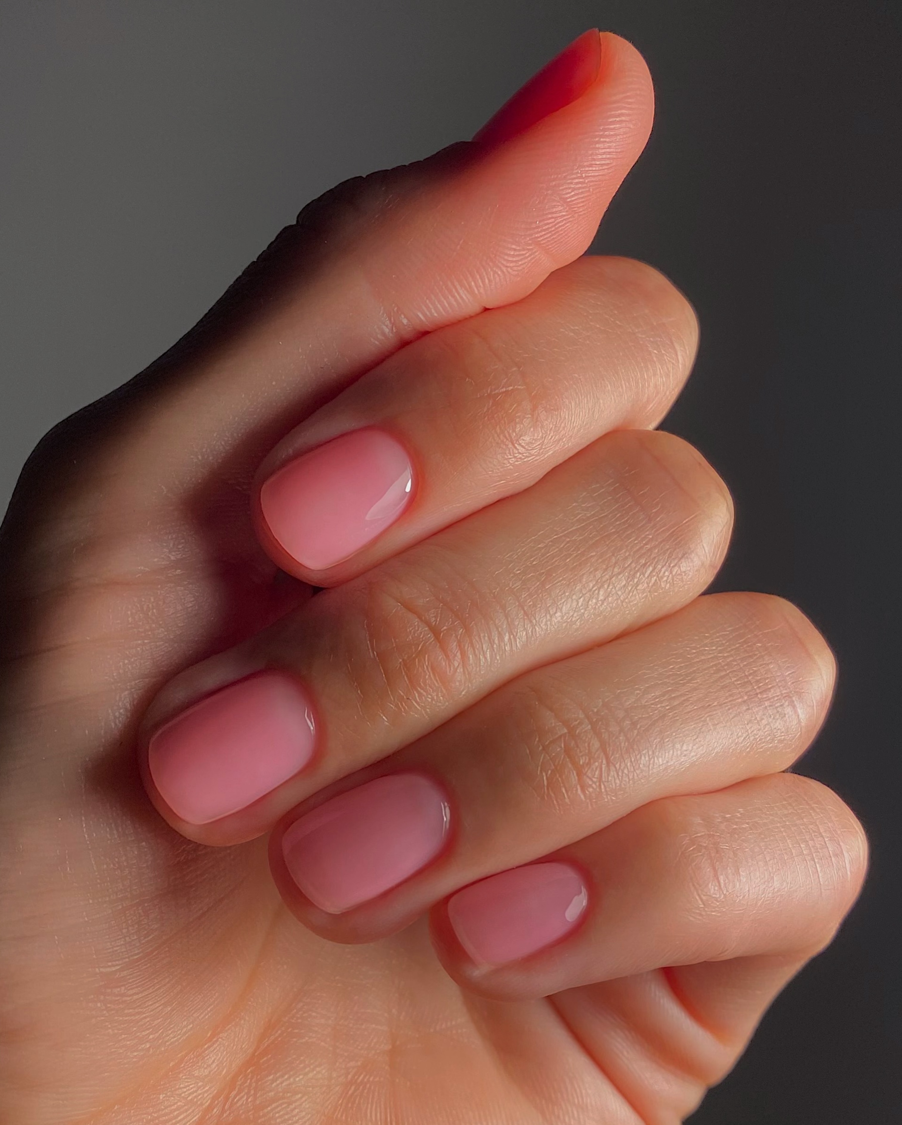 @matejanova pink sorbet nails
