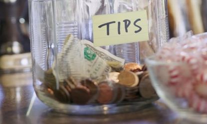 Unfortunately, this tip jar hasn't been as lucky as one Houston waiter, who just received a $5,000 gratuity from a very generous customer.